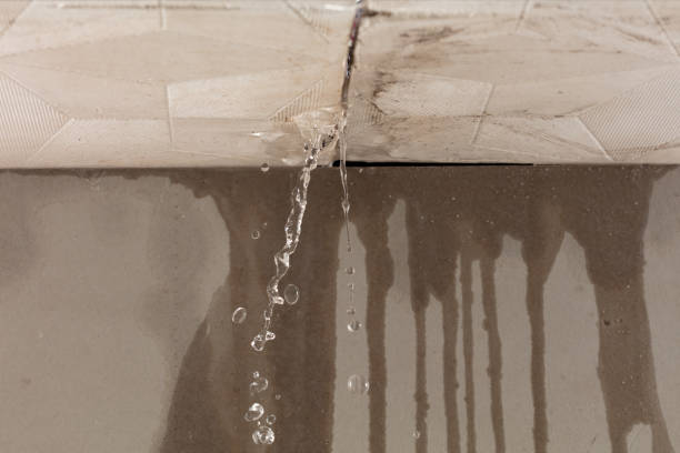 Professional Sewage Cleanup technician working in Clinton, ME